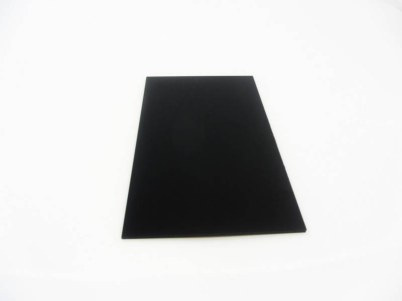 Polystyrene sheet BLACK (1p)